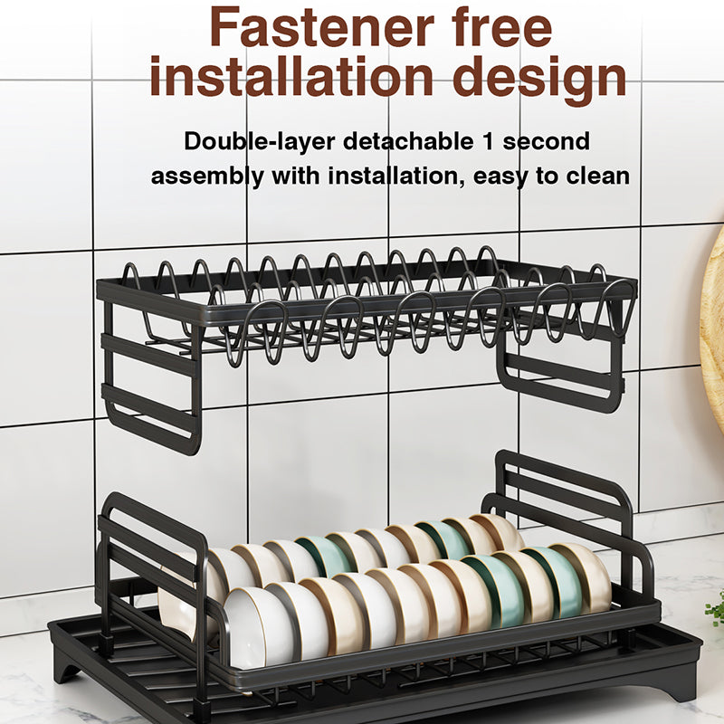 003XH-008-2 Kitchen Dish and Utensil Drain Rack 003XH-008-2 Kitchen Dish and Utensil Drain Rack